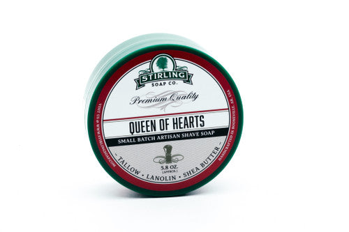 Stirling Soap Co - Queen Of Hearts Shaving Soap