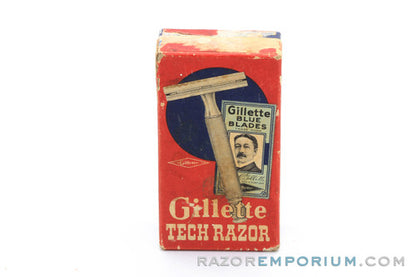 1947-51 Gillette Ball End Tech DE Safety Razor