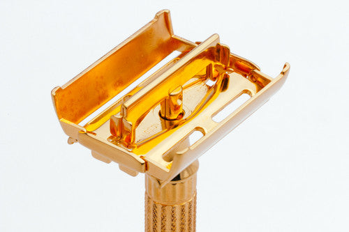 1940's Gillette Aristocrat DE Safety Razor | 24K Gold Revamp