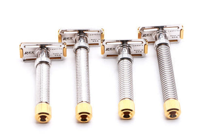 Rex Supply Co. | Konsul XL Slant Adjustable Stainless Steel Double Edge Safety Razor