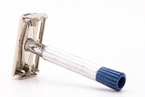 1957 C4 Gillette Light / Blue-Tip DE Super Speed Safety Razor