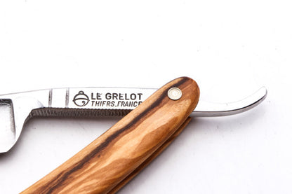 5/8" Le Grelot by Thiers-Issard Medaille Dor 275 Straight Razor | Olivewood