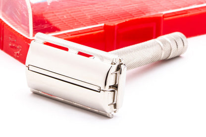 1940's Gillette Super Speed Double Edge Safety Razor with Case | Original Condition
