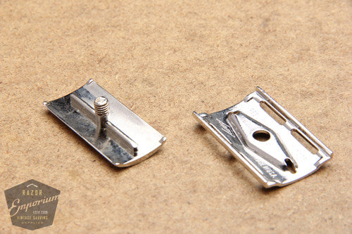 Gillette 1940's Tech Cap & Guard * Nickel REVAMPED – Razor Emporium