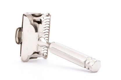 1930's Ever-Ready Single Edge Safety Razor  | Factory Nickel Revamp