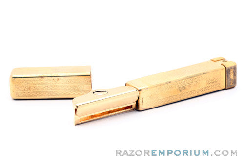 1930's Schick Type C3 Gold Repeating Injector Razor