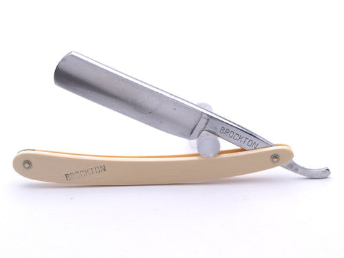 11/16" Brockton Eugene Bar Sup. Straight Razor | Everett, MASS. USA