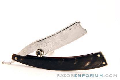 6/8" Wade & Butcher Straight Razor | Black Horn Scales Sheffield, England