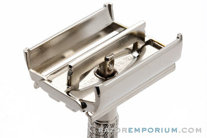 1950s Gillette Flare Tip Rocket Super Speed Safety Razor | Factory Nickel Revamp| Made in England