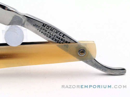 7/16" Joseph Allen & Sons "Non XLL"Straight Razor w/ Celluloid Scales | Sheffield, England