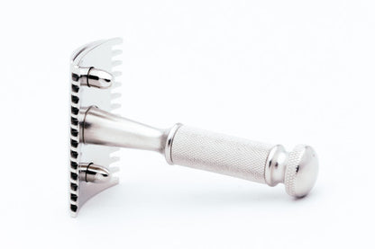1920's Gillette Milady Decollete DE Safety Razor  Rhodium Revamp
