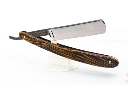 3/16" Vintage Restored Heart Ring Straight Razor