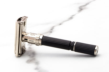1975 V1 Gillette Super Adjustable 84 Double Edge Safety Razor | Factory Nickel Revamp