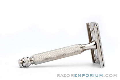 1957 Gillette Ball End Tech DE Safety Razor C1
