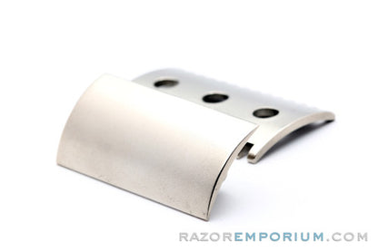 1920's Gillette Old Type Cap & Guard | Factory Nickel Revamp - Universally Threaded