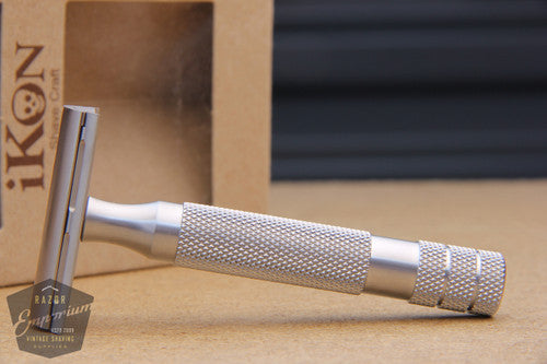 iKon Stainless Steel Standard Solid Guard DE Razor – Razor Emporium