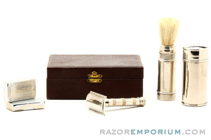 Velox Ind. Safety Razor w/ Case & Blade Banks | Made in Brasil