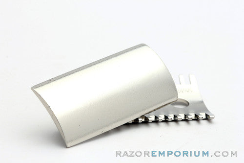 1920's Moldenhauer & Co., Germany "Old Type Style" Safety Razor Cap & Guard | Factory Nickel Revamp