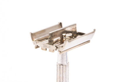 1960's Gillette Blue Tip Light Super Speed Safety Razor Set | Made in England