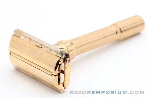 1961 Gillette Slim Aristocrat Adjustable Safety Razor G3