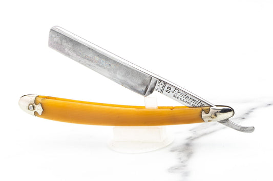4/8" Vintage Restored Wester Bros. 33 Fraternity Straight Razor