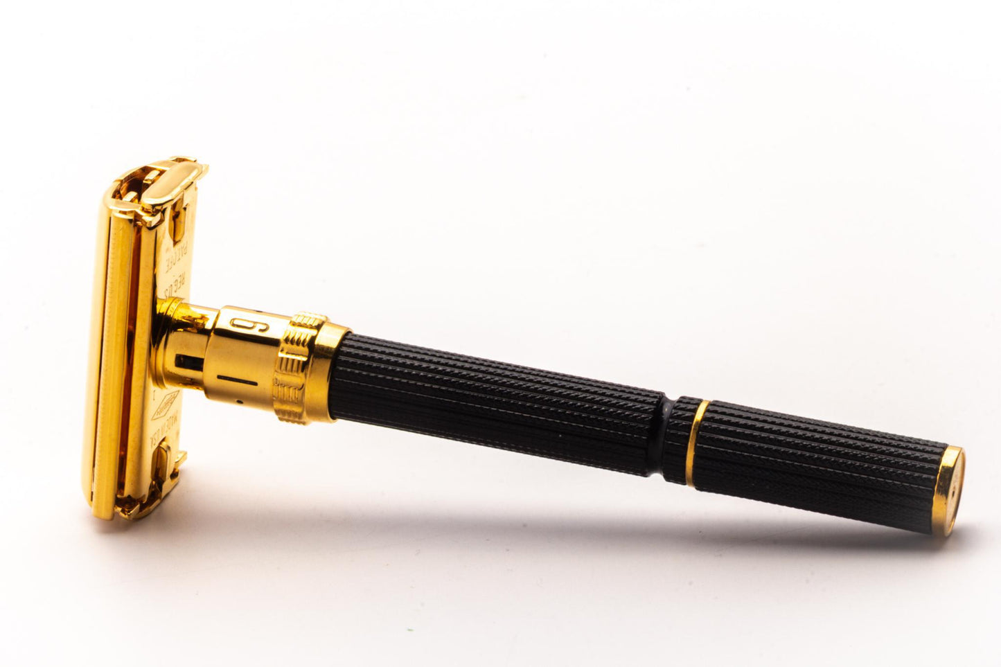 1971 Q1 Gillette Super Adjustable 109mm Double Edge Safety Razor | 24K Gold Revamp