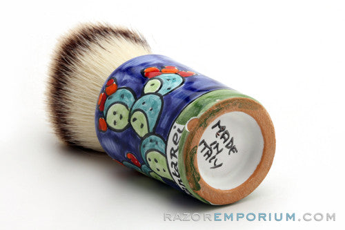 PantaRei Prickly Pear Cactus Synthetic Shave Brush- Pre-Owned