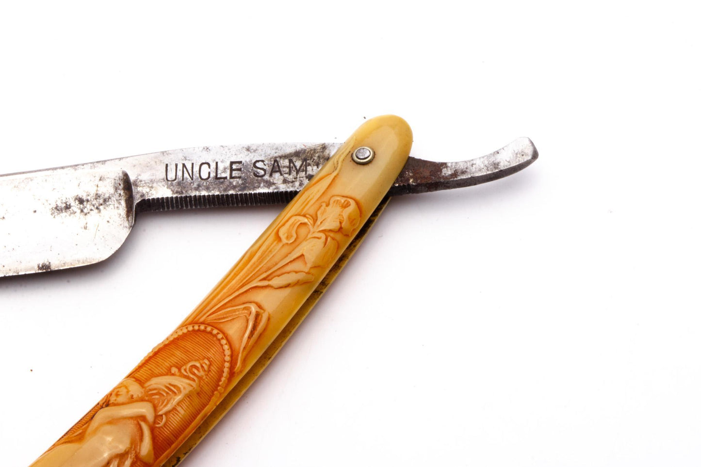5/8" Germainia Cutlery Works "Uncle Sam" Classics on Clearance Straight Razor