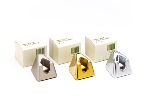 The Leaf Razor Stand LEAF | Chrome