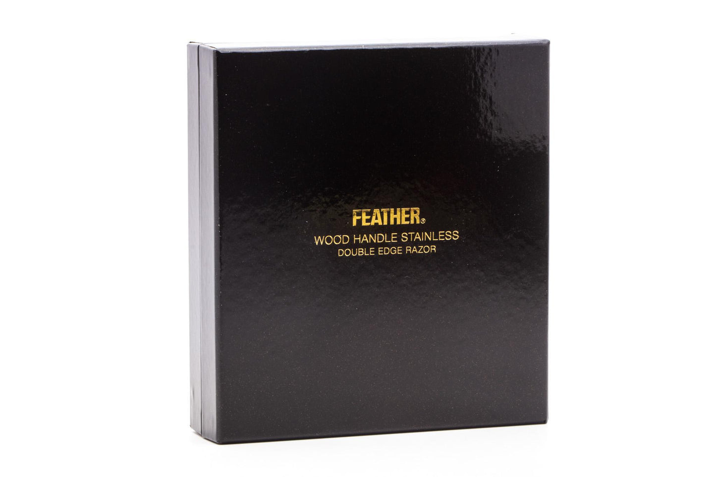 Feather WS-D2S Stainless Steel/Wood Double Edge Safety Razor with Stand