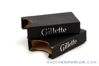 1900's Gillette Cardboard Blade Banks