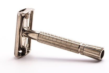 1964 J4 Gillette Flare Tip Super Speed Safety Razor | Original Condition