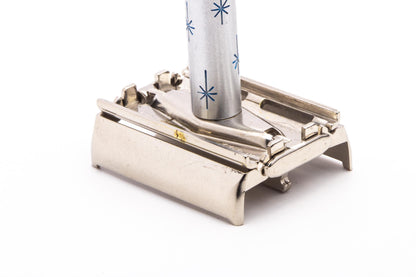 1965 K3  Gillette Blue Star Lady Gillette Double Edge Safety Razor | Original Condition