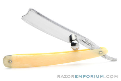 1800's CD Smith Straight Razor with Ivory Scales | England