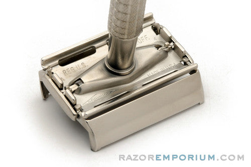 1955 Gillette Regular Flare Tip DE Super Speed | Nickel Revamp