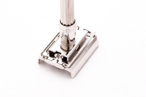1967 M4 GilletteSlim Adjustable Safety Razor | Rhodium Revamp