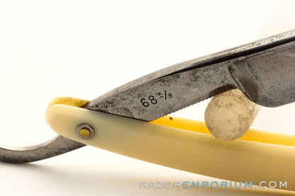 5/8" The Grelot 68 5/8 Hospital Medaille D'or Straight Razor | France