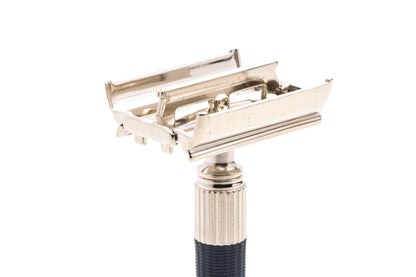 1968 N2 Gillette TTO Knack Double Edge Safety Razor | Factory Nickel Revamp