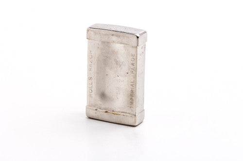 Rolls Razor Metal Blade Case With Best Sheffield Blade