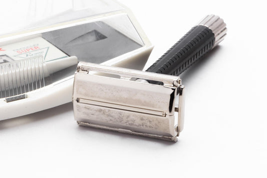 1960s Schick Krona TTO Double Edge Razor Set | Original Condition