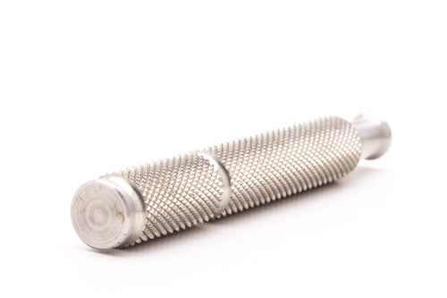 Universal Heavy Knurled Double Edged Razor Handle - Pre-owned