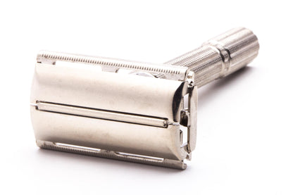 1964 J3  Gillette Slim Adjustable DE Safety Razor | Original Condition