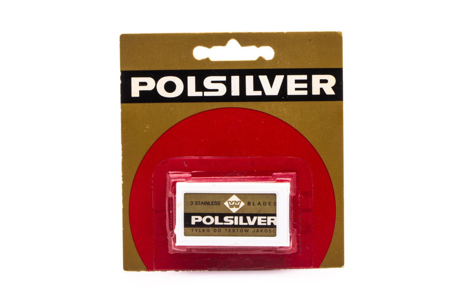 New Old Stock | 3 Polsilver Stainless Razor Blades In Original Packaging
