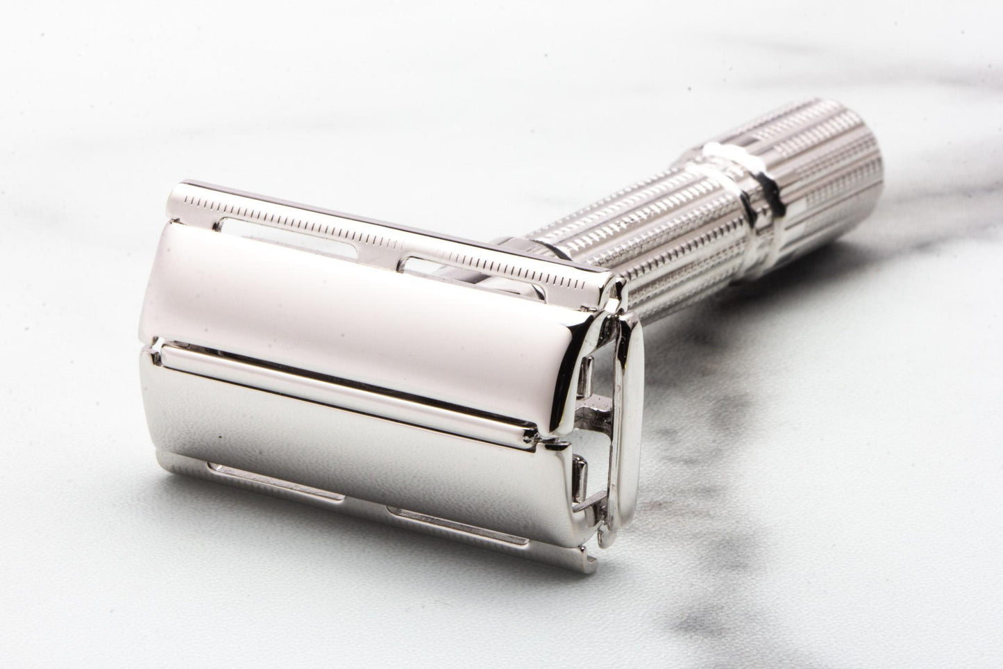 1958 D3 Gillette Executive Fatboy Adjustable Safety Razor | Rhodium Revamp