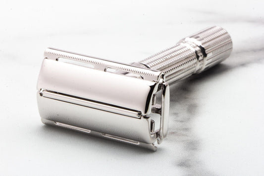 1958 D3 Gillette Executive Fatboy Adjustable Safety Razor | Rhodium Revamp