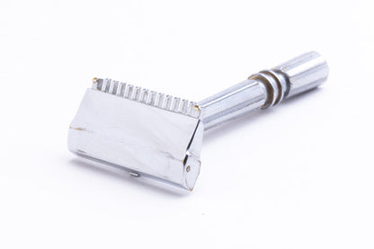 1930's Gem Micromatic Razor Single Edge in Maroon Case