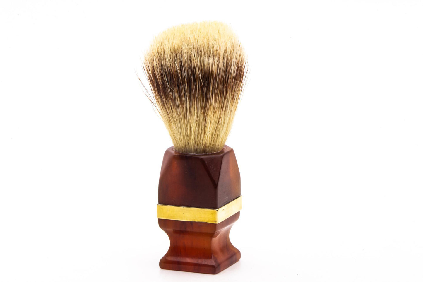 Vintage Restored | Marble & Gold Badger Shaving Brush