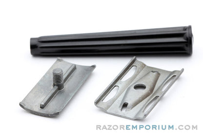 1947-51 Gillette Bakelite Handle Tech DE Razor Set