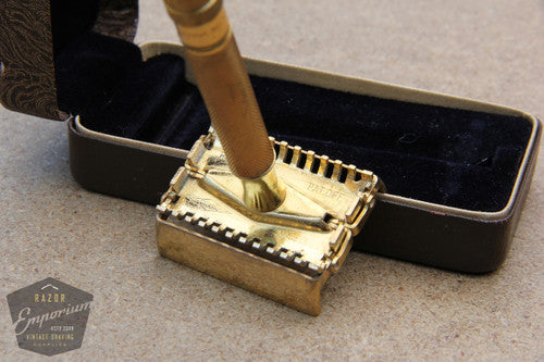 Gillette 1938 Sheraton TTO Safety Razor in Original Case