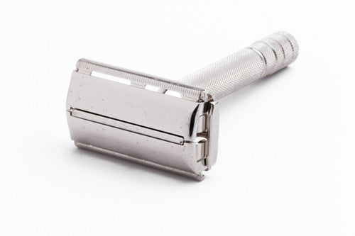 1953 Gillette Super Speed Double Edge Safety Razor in Blue Case Y3